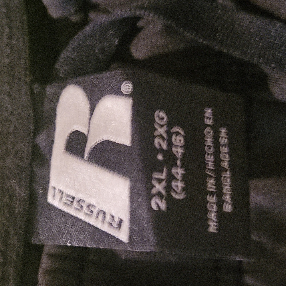 🔥HOT🔥 NWT! Men's Russell Athletic Reflective Black Pants With Dri-Power 360®️ - Picture 3 of 7